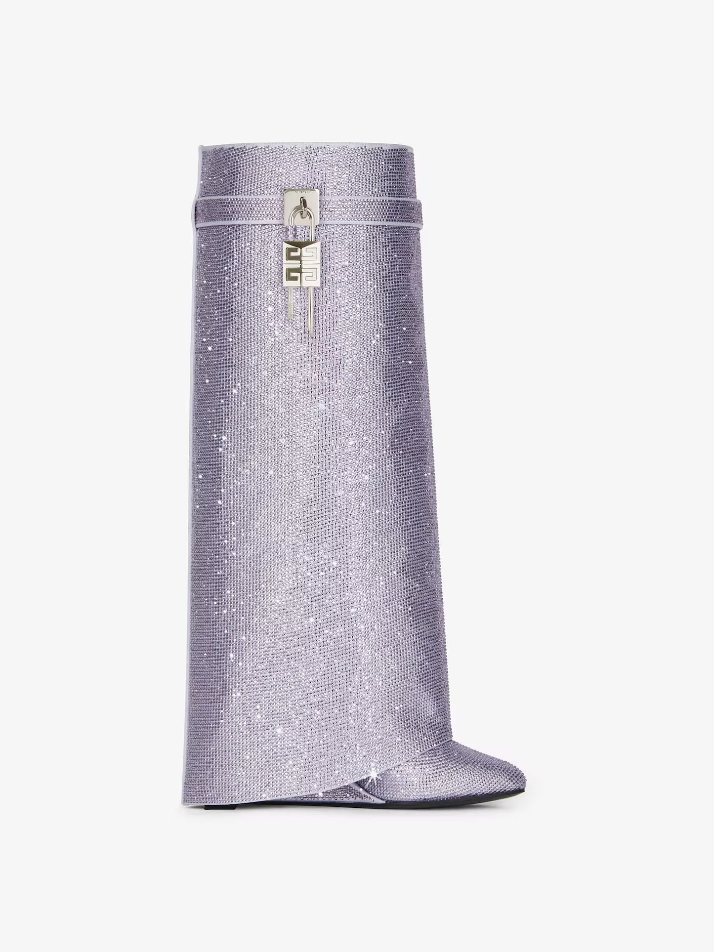 Glitter Shark Lock Boots