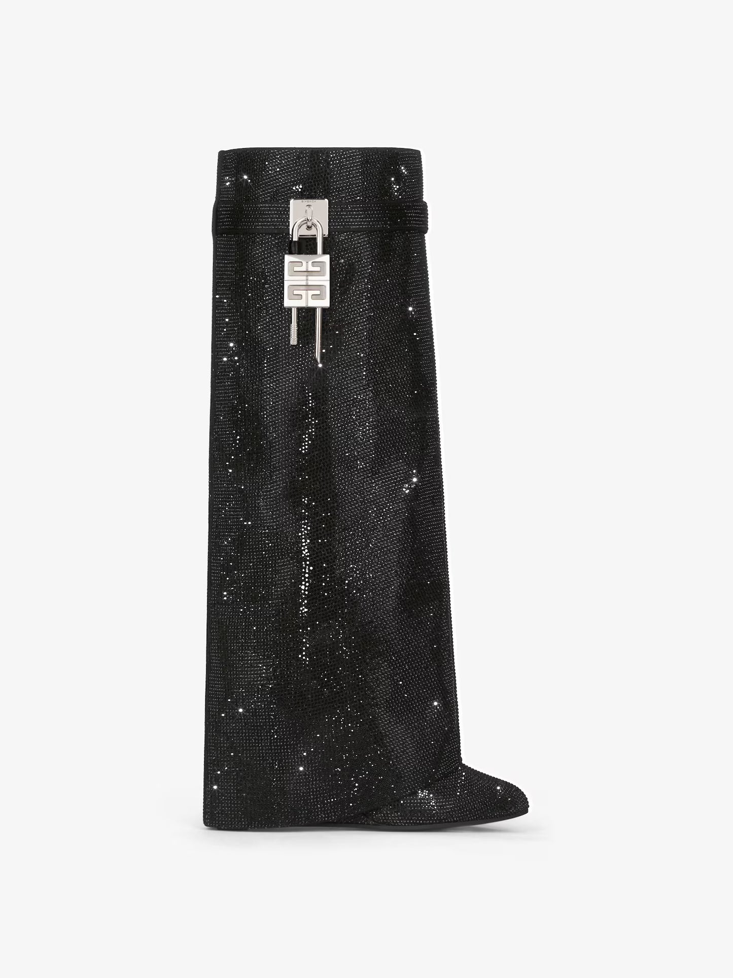 Glitter Shark Lock Boots