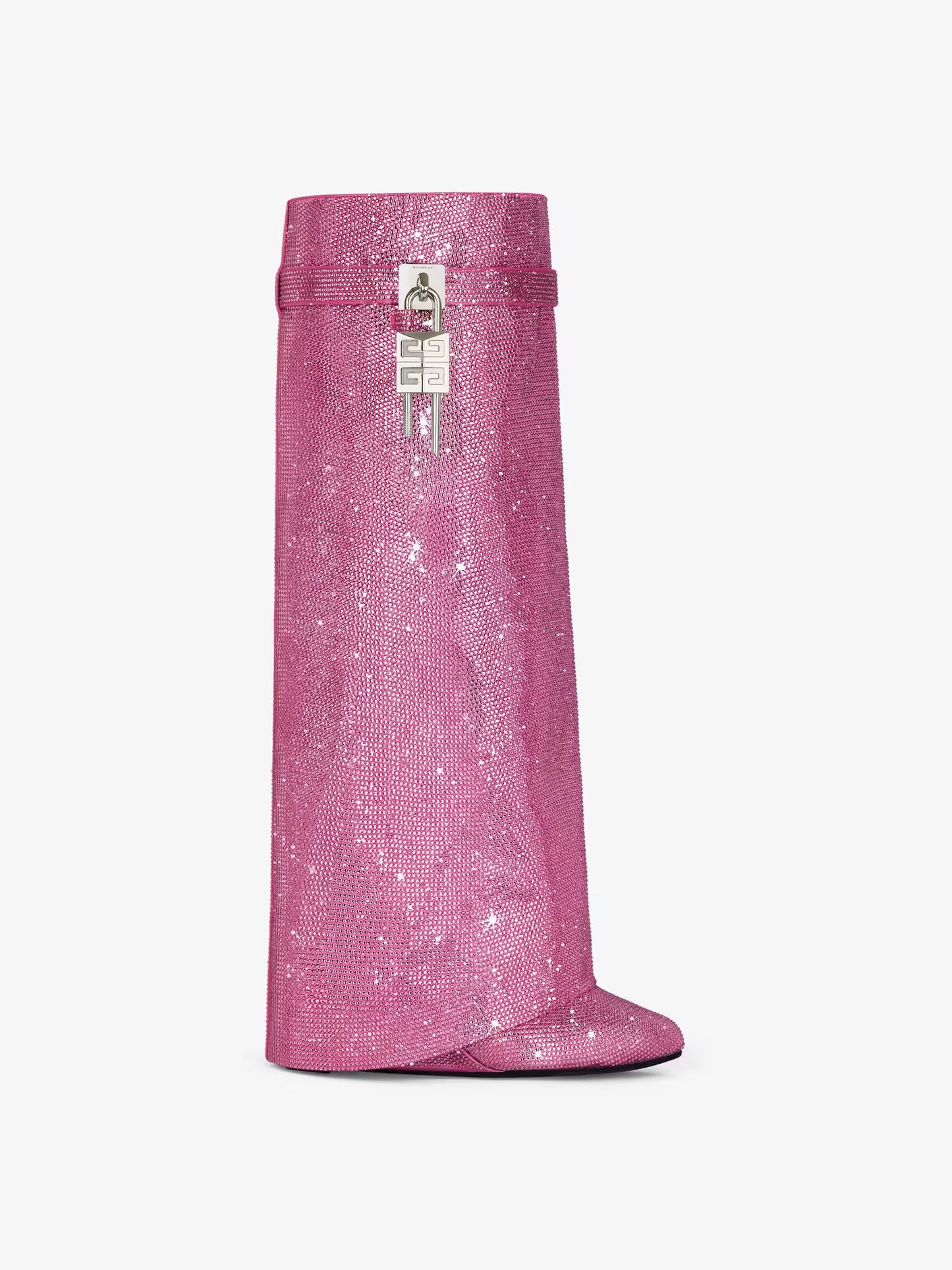 Glitter Shark Lock Boots