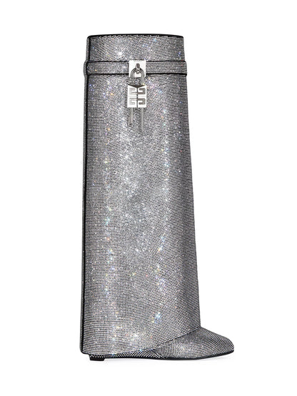Glitter Shark Lock Boots
