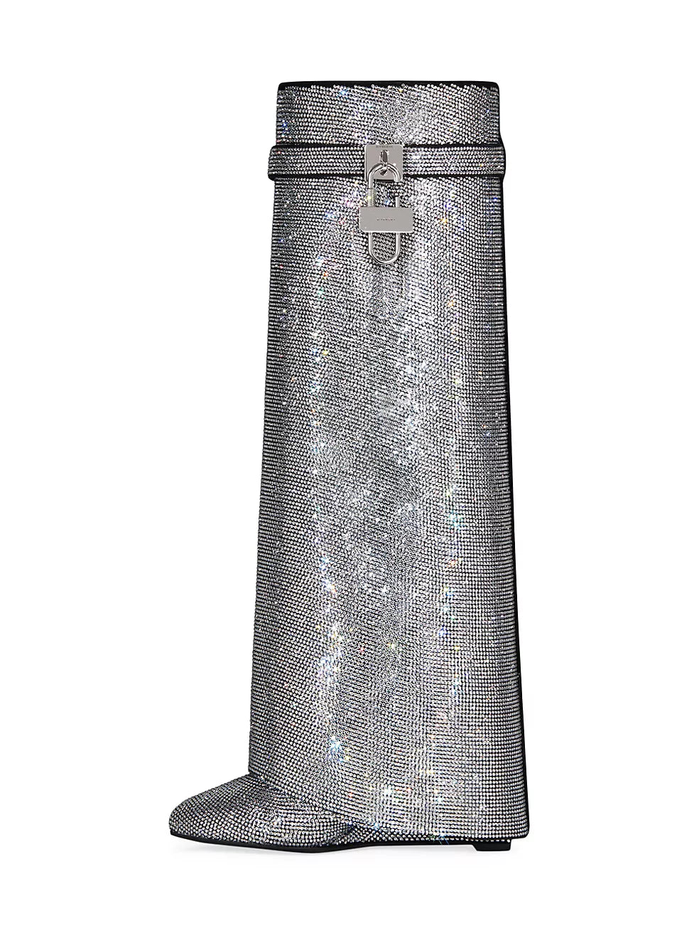Glitter Shark Lock Boots